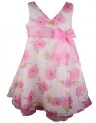 bonnie-jean-girls-pink-floral-print-dress Bonnie Jean Dress