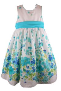 good-lad-blue-white-floral-print-dress