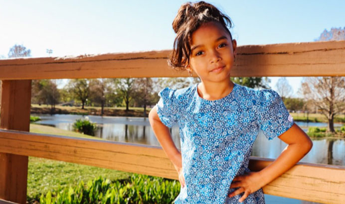 Introducing the Isabella Floral Girl Dress by Treasure Box Kids
